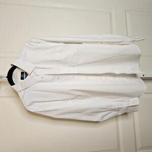 George Men's Slim Fit White Dress Shirt